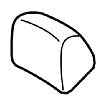 Ford BL3Z-15610A62-GA Cover - Headrest - Roll Type