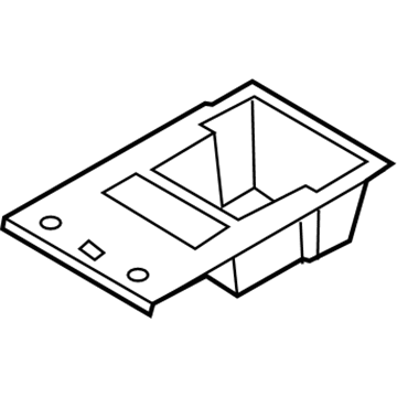 Ford 9L3Z-18115A00-FA Compartment Assembly - Rear Stowage