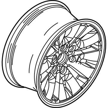 Ford CL3Z-1007-B Wheel Assembly