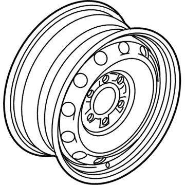 Ford 5L3Z-1015-DA Wheel Assembly