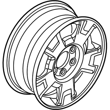 Ford BL3Z-1007-E Wheel Assembly