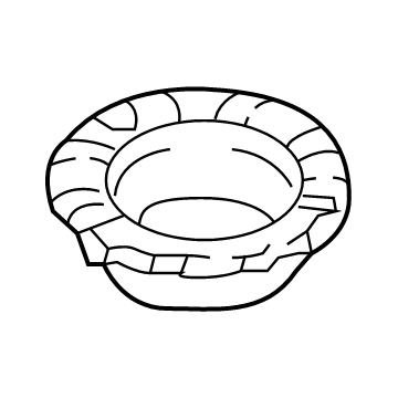 Ford PR3Z-5586-A Antisqueak - Rear Spring