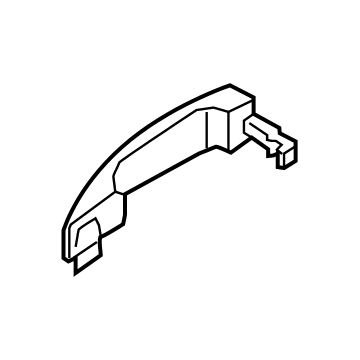 Ford E-Transit Exterior Door Handle - NK3Z-1722404-C