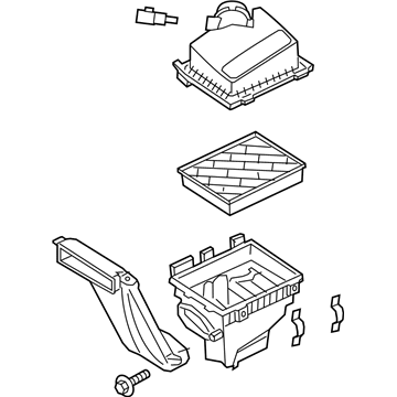 Lincoln HS7Z-9600-E Cleaner Assembly - Air