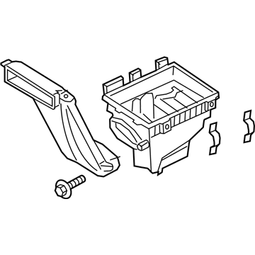 Lincoln GT4Z-9A600-A Cleaner Assembly - Air