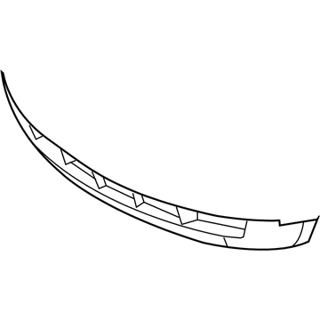Lincoln 7A1Z-17D957-B Bumper Assembly - Front