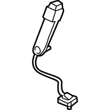 Ford YL1Z-7860044-DDD Buckle Assembly - Seat Belt