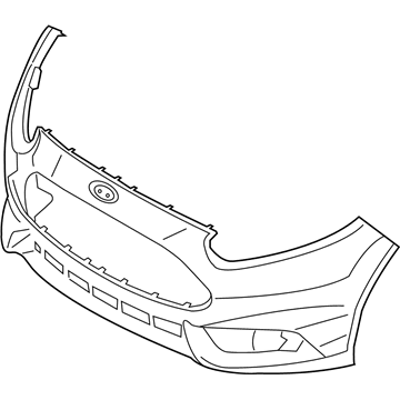 Ford Bumper Cover - D2BZ-17757-BB