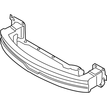 Ford D2BZ-17757-A Bumper Assembly - Front