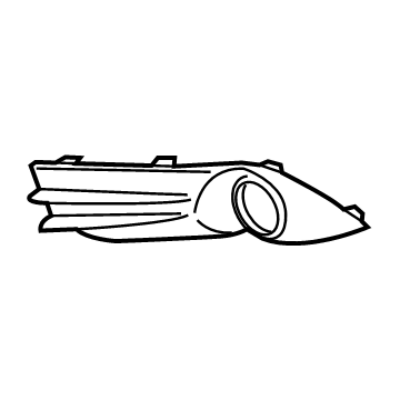 Ford C1BZ-15266-FA Bracket - Fog Lamp