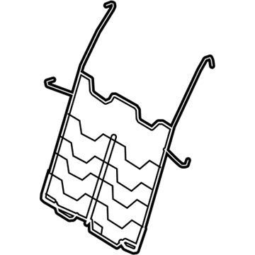 Ford FU5Z-6364842-C Support - Seat Back - Lumbar