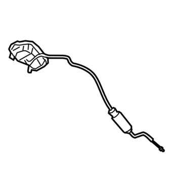 Ford FU5Z-9662432-B Handle - Rear Seat Back Latch