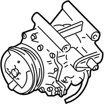 Lincoln BU2Z-19V703-KA Compressor Assembly