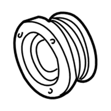 Lincoln YW4Z-19D784-AA Pulley - Compressor