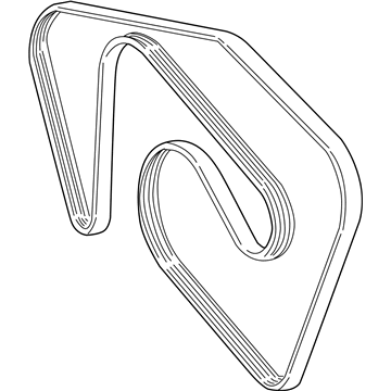 Mercury 4L8Z-8620-A V-Belt