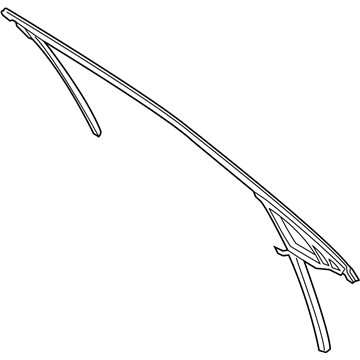 Lincoln FP5Z-5421597-B Run - Door Glass