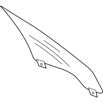 Lincoln DP5Z-5421410-A Glass