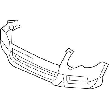 Ford Explorer Sport Trac Bumper Cover - 6L2Z-17D957-VAPTM