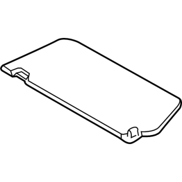 Ford MK4Z-6104104-DB Visor Assembly - Sun