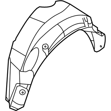 Ford AE8Z-54278B50-A Filler - Quarter Panel
