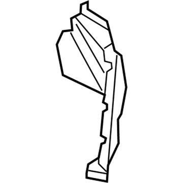 Ford AE8Z-5845114-A Trough - Luggage Compartment Drain