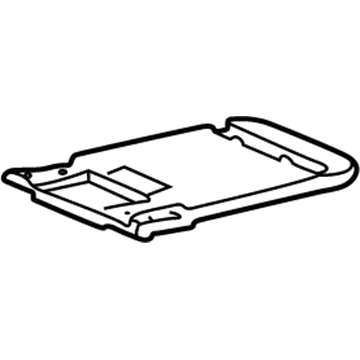 Ford F5TZ-98060A72-B Panel - Glove Compartment