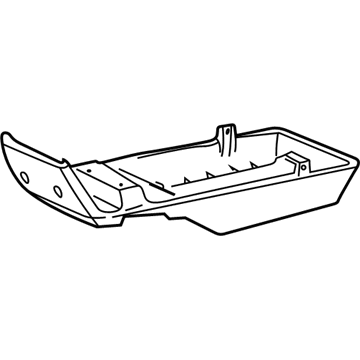 Ford F5TZ98043B62A Panel - Console
