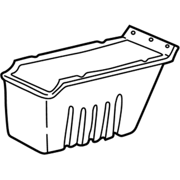 Ford F87Z-1006010-AA Compartment - Glove Box - Co-Driver