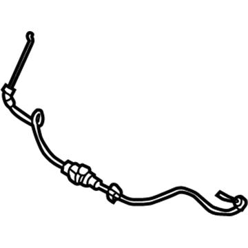 7T4Z-78601L60-C Ford Release Cable, Front Illustration 1 of 1