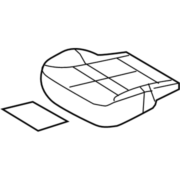 Ford BT4Z-78632A23-C Pad - Seat Cushion