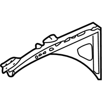 Lincoln XW4Z-16154-AA Reinforcement
