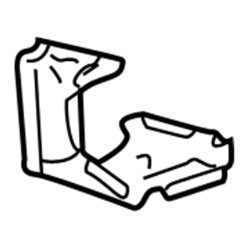 Lincoln YW4Z-54101A72-AA Gusset