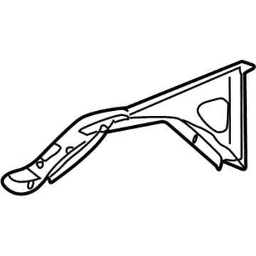 Lincoln XW4Z-16060-AA Reinforcement