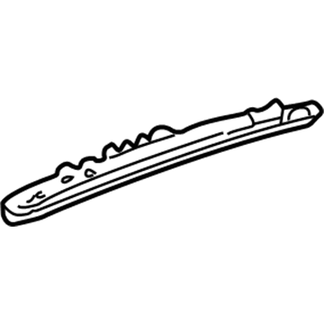 Lincoln YW4Z-16A298-BA Plate Assembly - Front Fender