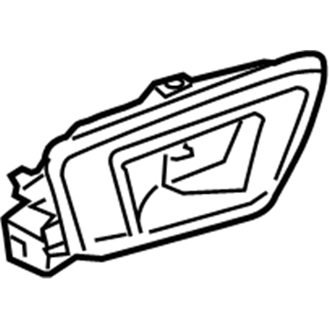 Ford Fiesta Interior Door Handle - BE8Z-5422601-CB
