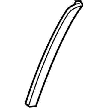 Ford 3L8Z-16038-BAPTM Molding - Front Wheel Arch