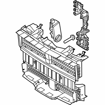 Ford PR3Z-8475-C Shutter Assembly - Radiator Control PR3Z-8475-C Ford Shutter Assembly - Radiator Control Illustration 1 of 1
