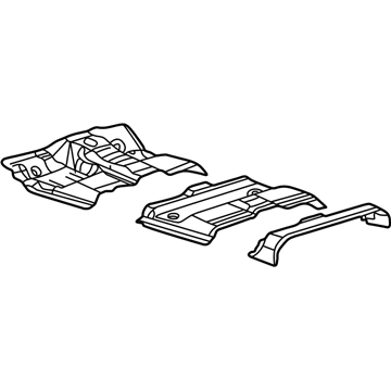 Ford YC3Z-2611000-AA Pan Assembly - Floor