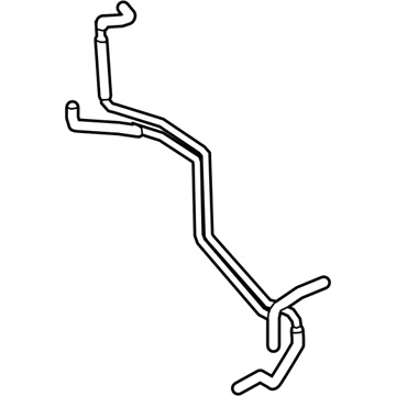 Ford G3GZ-7G071-A Water Pipe G3GZ-7G071-A Ford Water Pipe Illustration 1 of 1