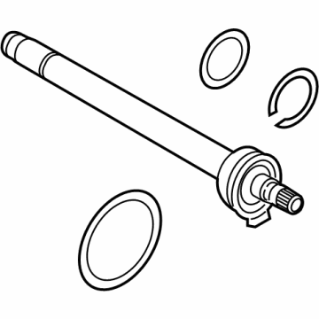 Lincoln K2GZ-3A329-A Shaft