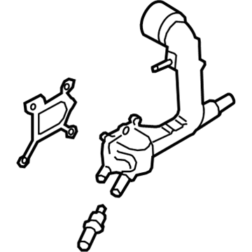 Ford FR3Z-8K556-B Adaptor - Water Outlet Connection