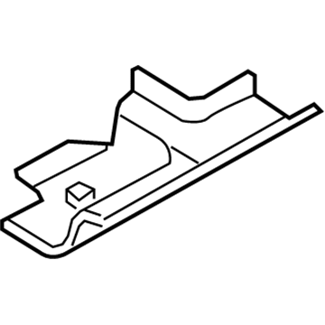 Mercury 8G1Z-54046A24-AA Insulator - Instrument Panel