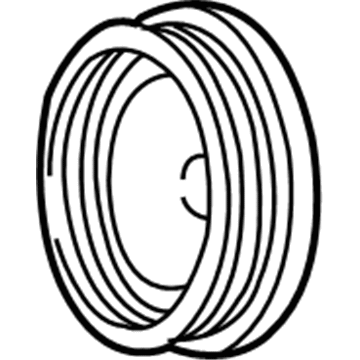 Ford 5L3Z-8509-AA Pulley - Water Pump