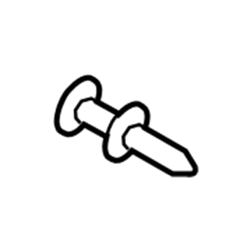 Ford -W705436-S300 Rivet - Plastic