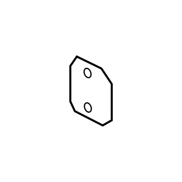 Ford BE8Z-58218K02-A Pad - Door Stop