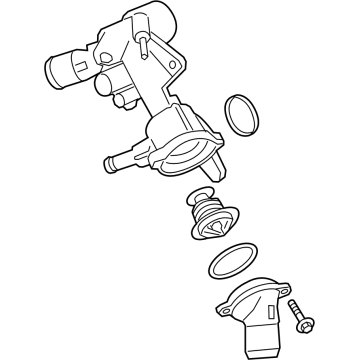 Ford BL3Z-8A586-G Connection Water Outlet