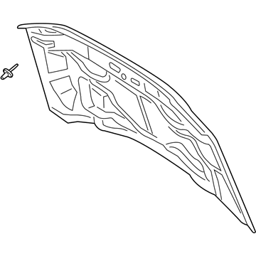 Ford LC3Z-16612-C Hood Assembly