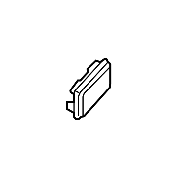 3C3Z-54280B62-DA Ford Vent Grille, Rear Outer Illustration 1 of 1