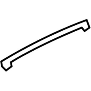 8A5Z-5422404-A Ford Chrome Strip Illustration 1 of 1