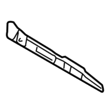 9L3Z-9941058-A Ford Corner Reinforcement, Passenger Side Illustration 1 of 1